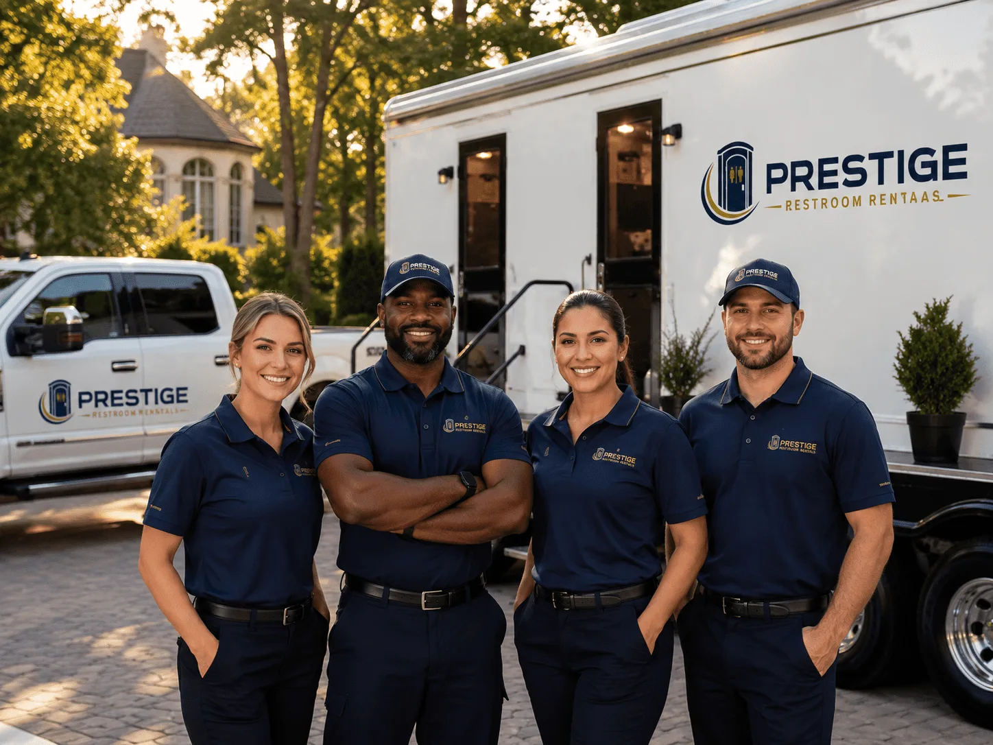 Trusted Luxury Portable Restrooms company in Nellis Afb, NV